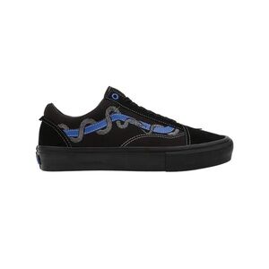 Vans Skate Old Skool Breana Geering Blue/Black with snake motif